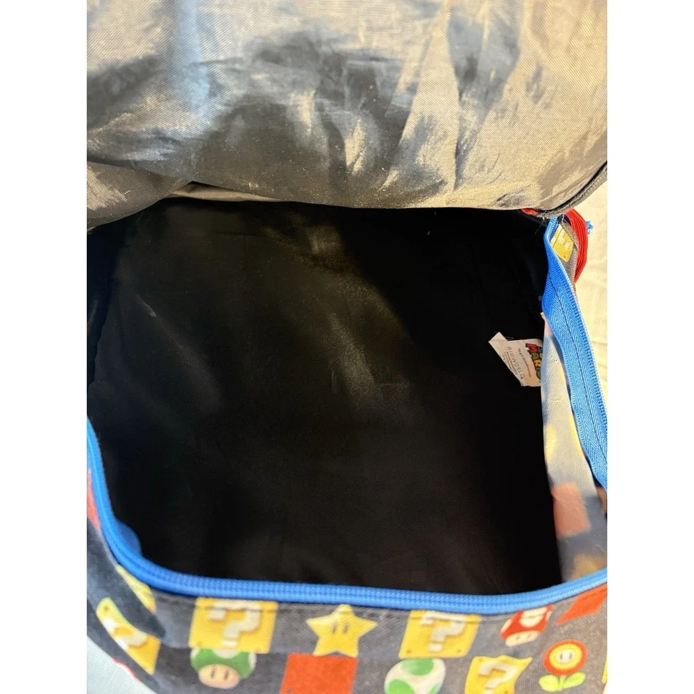 Super Mario Backpack Book Bag Computer Bag Mario Luigi Multicolor